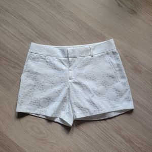 Banana Republic White Shorts Size 2